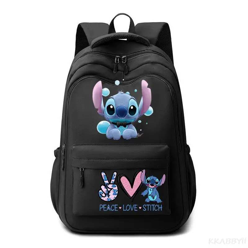 Lilo And Stitch Backpack Multifunction Laptop Waterproof Teens Backpacks Male Female Outdoor Luggage Bag Mochilas