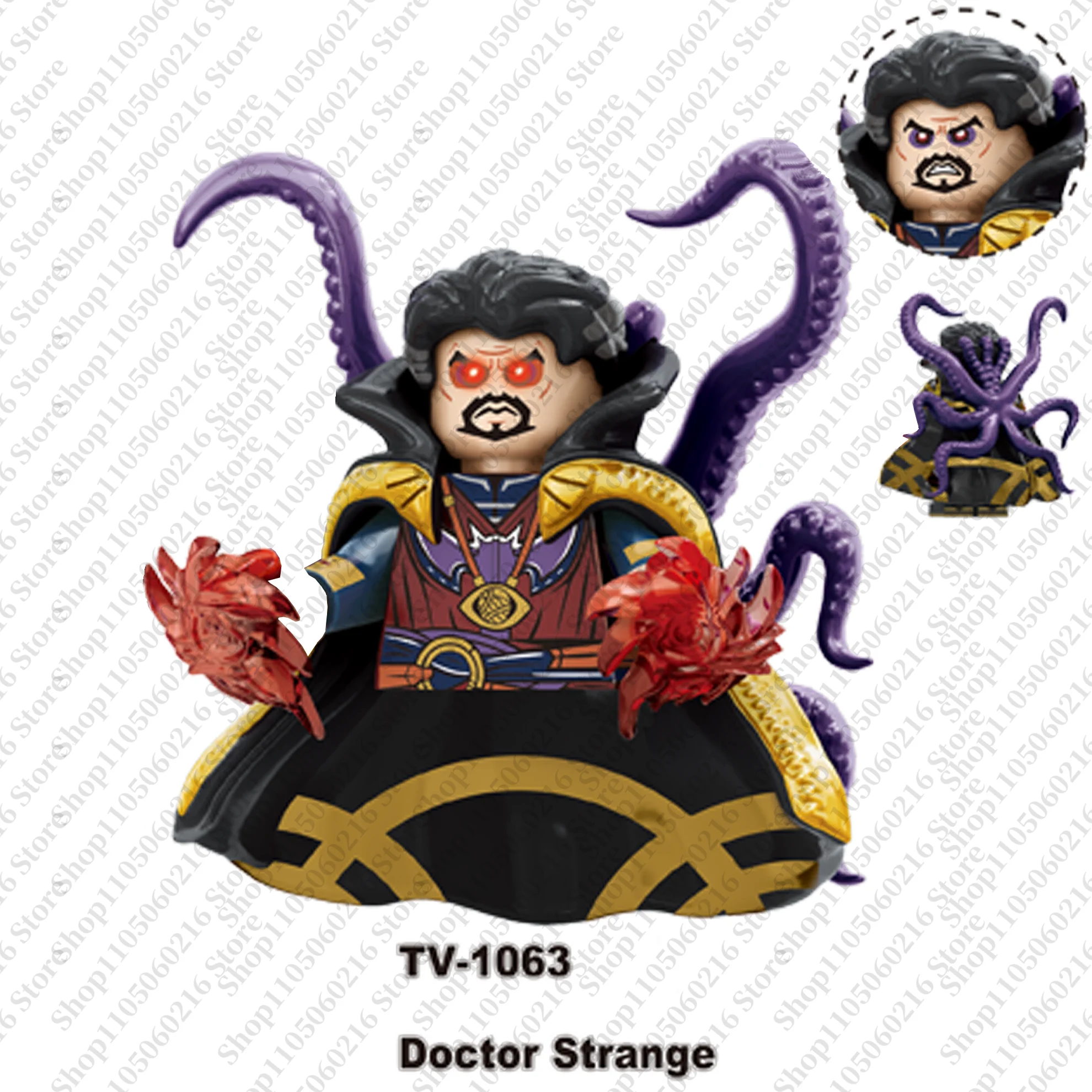 Marvel bloque de construcción caliente minifigura juguetes de ladrillo Moon Knight Venom Invincible juguetes de bloques para niños regalos de navidad de vacaciones