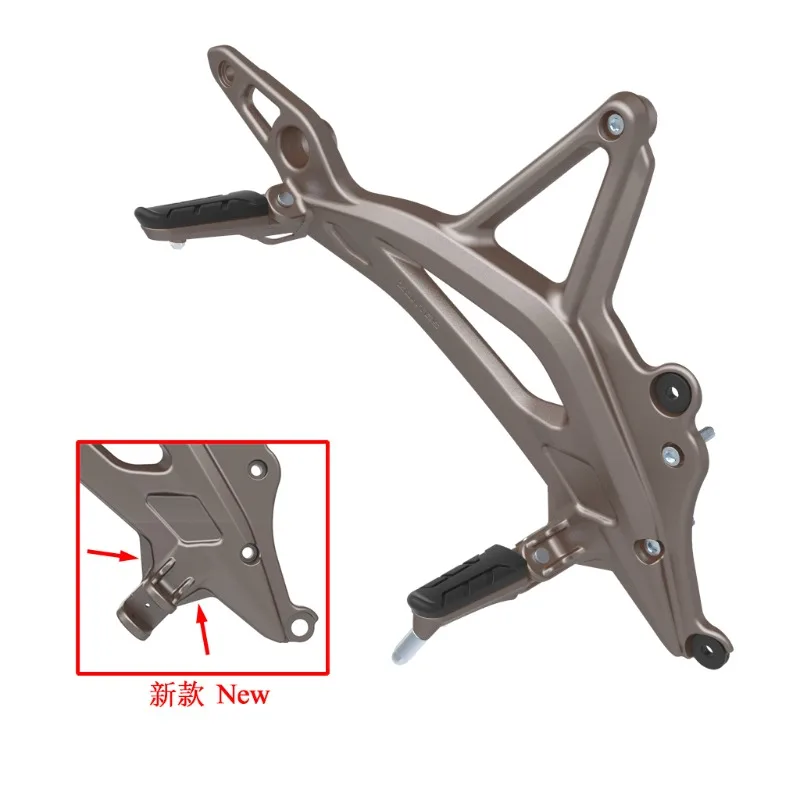 Motorcycle Pedal Bracket Left and Right Aluminum Triangle New For ZONTES 310-R 310-T 310-X 310T 310R 310X 310R1 310X2 310T2
