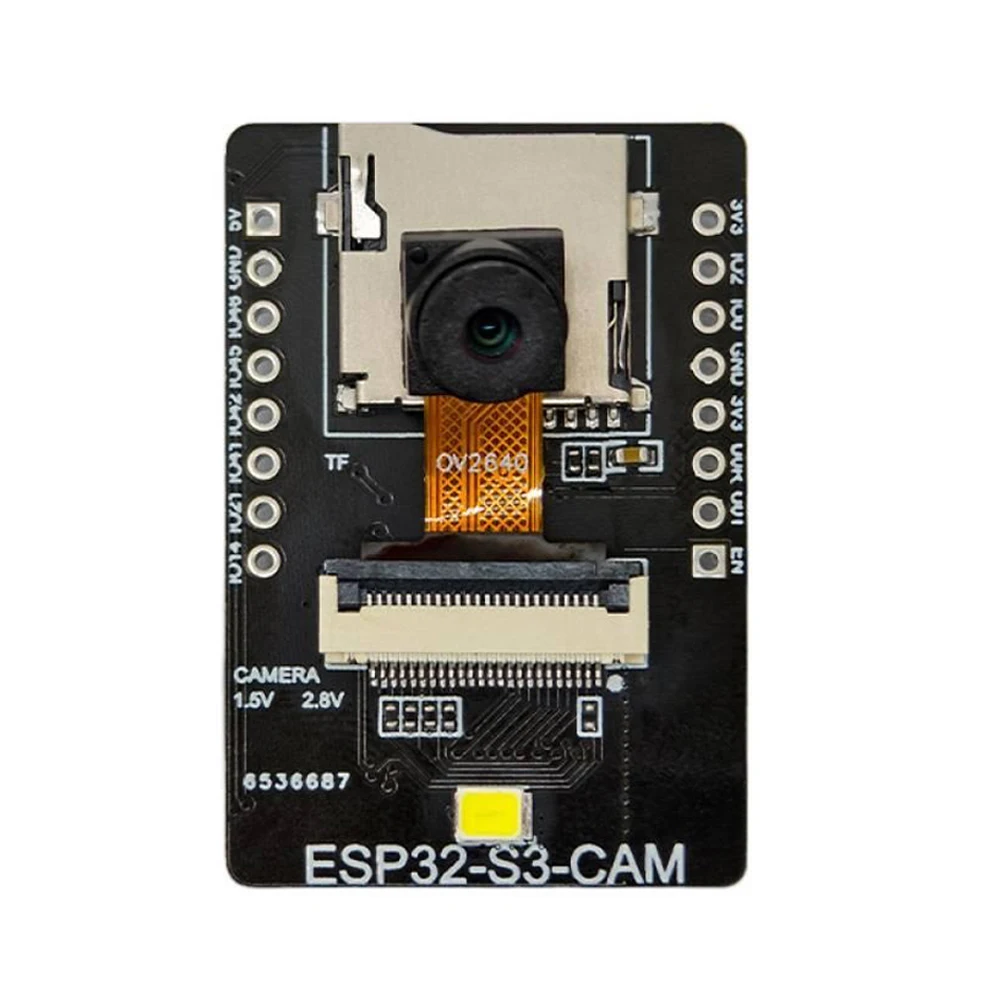 ESP32-S3-CAM Модуль Wi-Fi камеры Type-C ESP32 Последовательный порт с Wi-Fi и Bluetooth-совместимая макетная плата поддерживает OV2640 OV5640