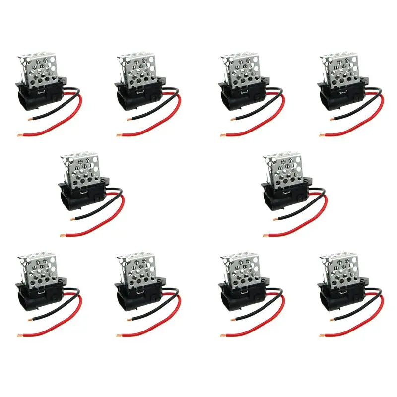 

10X 3134503070 Radiator Fan Blower Motor Resistance For Astra Vectra 2.0 8V GM Agile Classic 94718195 FR103