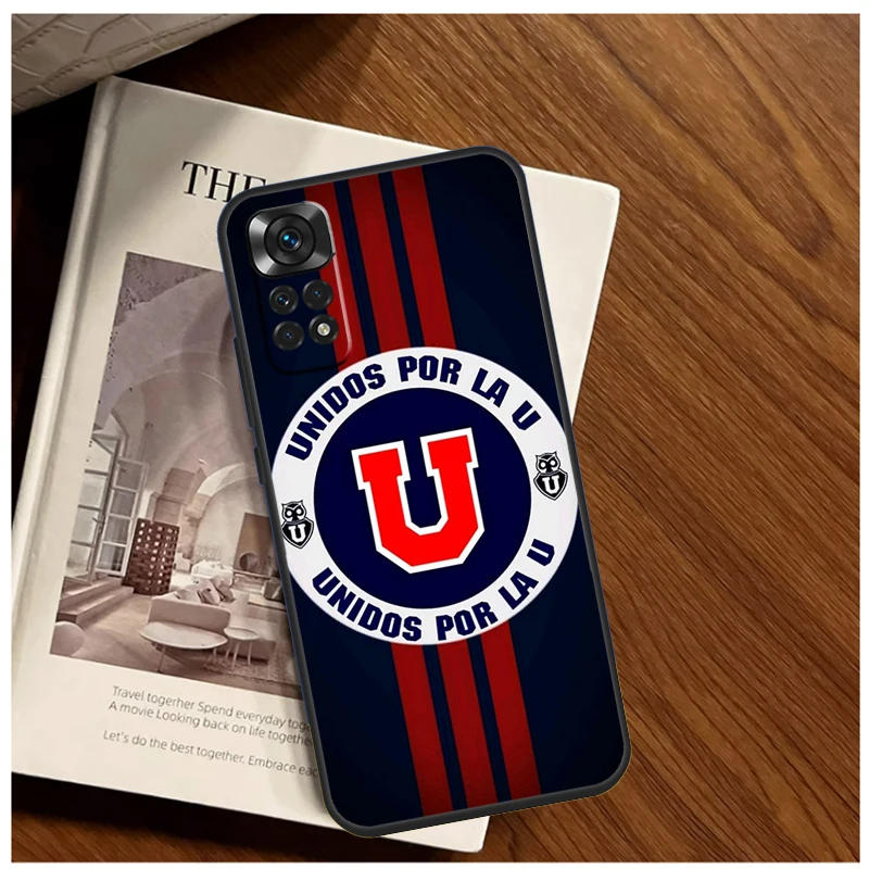 Chile University Logo Case For Xiaomi Redmi Note 12 11 10 8 9 Pro 12 Turbo 9S 10S 11S 12S Redmi 12C 9C 10C Cover