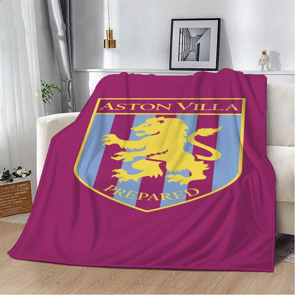 Aston-Villa-F.C Children's Blanket Luxury Designer Double Bed Bedspreads and Over Cubes Seventeen Huggy Wuggy Pink Plaid Acdc