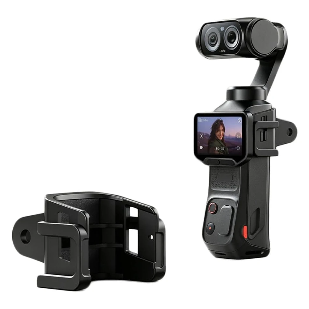Expansion Frame for Insta360 Luna Ultra, Quick Release Dual Cold Shoe Mount & Dual-Claw Interface for Action Camera Accessories
