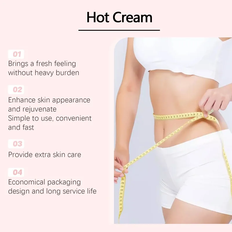 Burning Fat Hot Cream Gentle Break Down Cellulite Comfortable Massage Lifting Firming Body Moisturizing Body Skin Care Cream