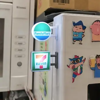 Internetově slavný jednoduchý texturovaný magnet na ledničku 711, svítící světelná krabička, magnetická kreativní světelná deska, magnet na ledničku 10 nejlepší prodej Buzo formule 1 - №5