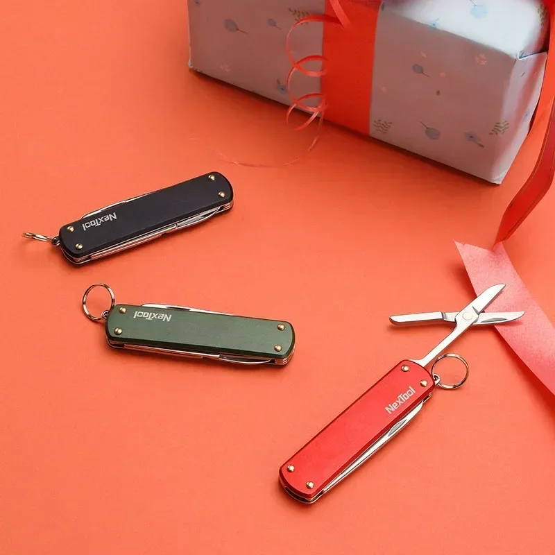 

Мини-нож, многофункциональный инструмент, складные ножницы, отвертка, карманный нож, портативный уличный резак, универсальные инструменты для ремонта