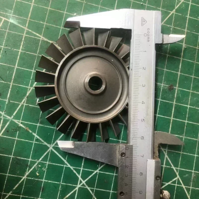 

Hot sales KJ66 Turbine Wheel 66MM/Compressor for DIY RC Mini Turbo Jet Engine Spare Parts