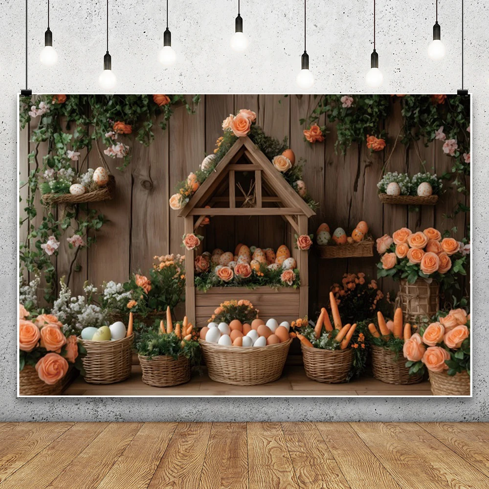 Fondo del día de Pascua primav - Photography Backdrop Muslin reseña y precio