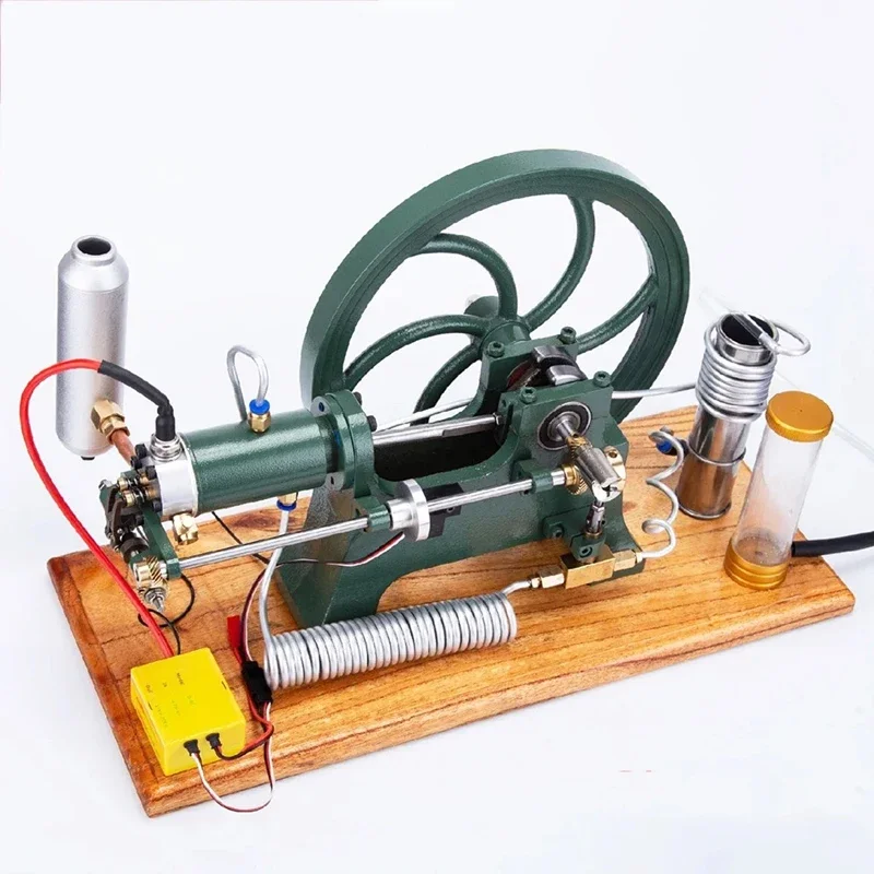 Four-stroke Diesel Engine Model Horizontal Engine Metal High-quality Physical Science Research Experimental Education Model Toy