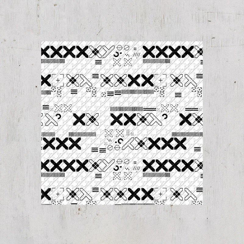 Uniwersalna naklejka antypoślizgowa na mysz DIY, odporna na pot taśma do mocowania myszy, odporna na zużycie naklejka na mysz do gier 15*14,8 cm