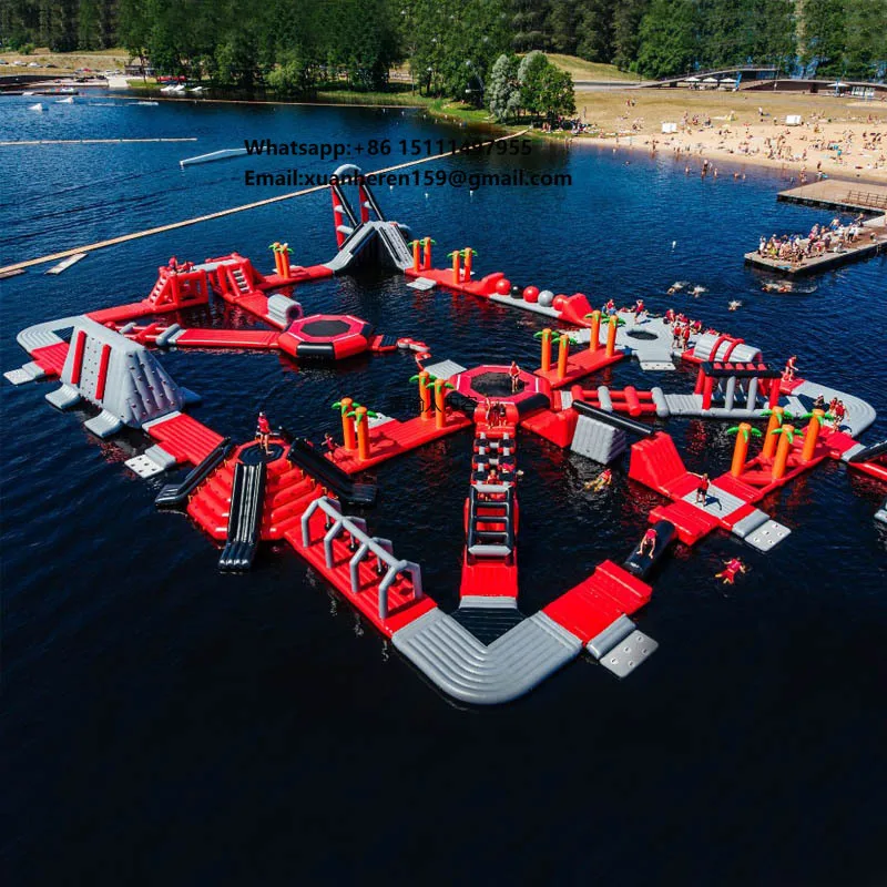 2023 New Design Water Park Equipment Floating Inflatable Water Park Aqua Park for Sale