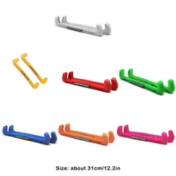 1 Pair Blade Guard Easy Use Ice Hockey Skate Shoe Cover Tool Adjustable Spring Accessories Sports Parts Protective Portable