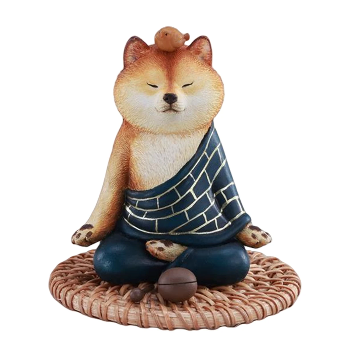 

HiPlay JXK Shiba Master Orange Color Static Dog Animal Figurine