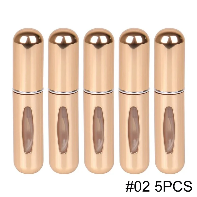 5ml draagbare navulbare spuitfles Plastic binnenflesje Parfum verstuiver Mini monsterflesje voor cosmetica Reizen Lege verpakking