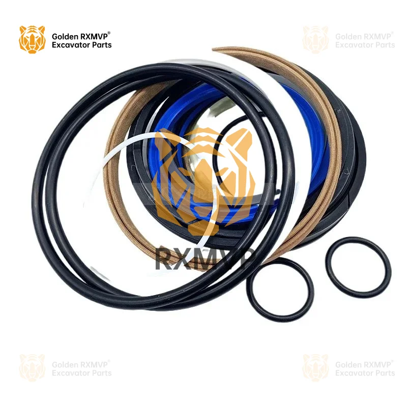 Fot Hyundai r55 60 80 150 215 225 305Large  medium and small bucket arm Oil Cylinder Oil Seal Repair Kit Excavator Parts