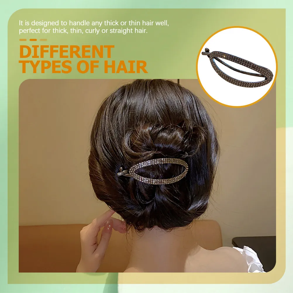 

Заколка-краб в форме дуги для всех типов волос: густых, тонких, кудрявых, прямых. Для распутывания, умывания, макияжа, укладки. Инструмент для женщин.