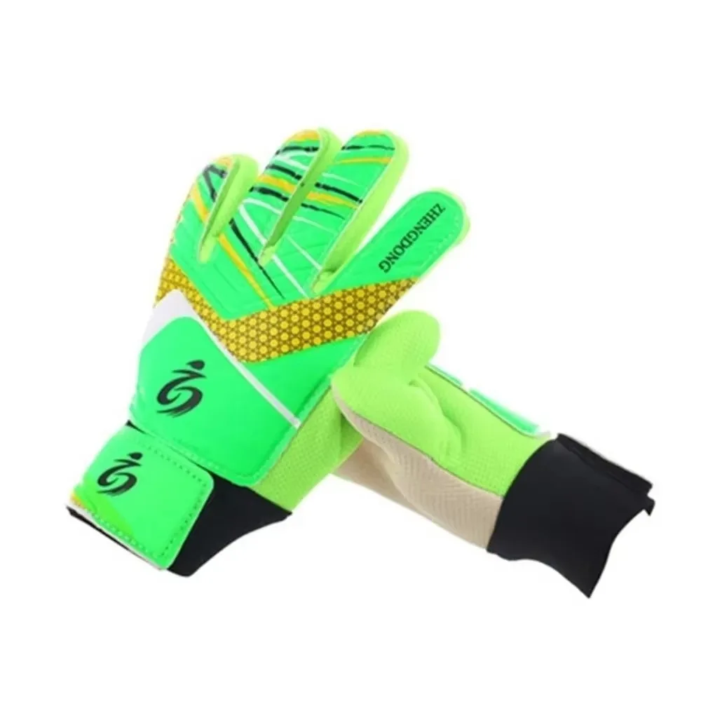 

1Pair Professional Kid's Soccer Goalkeeper Gloves Soccer Goalie Strong Full Finger Gloves Protection Gloves Latex