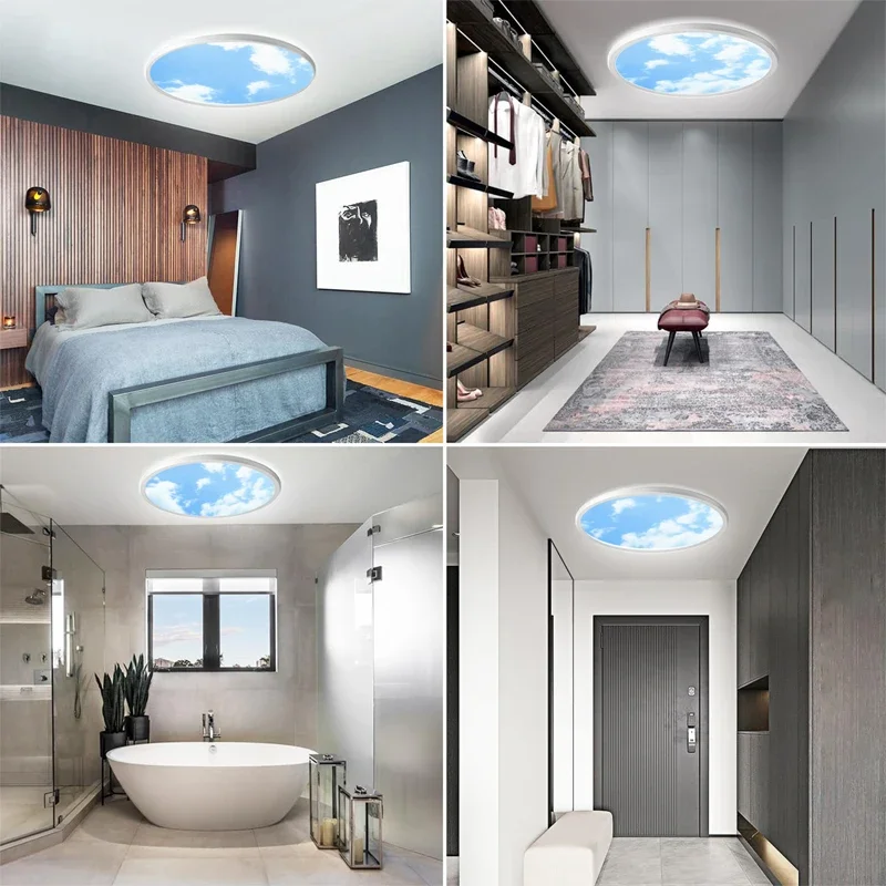 

Ceiling Lamp 38W 85-265V room decoration led lights Adjustable Color Temperature Eye Portecion Ceiling Lamp for Room Bedroom