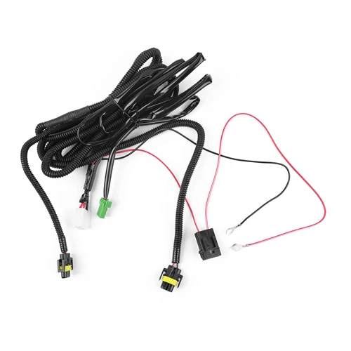Imagen 2 del producto Arnés de cableado para luces antiniebla, Conector de cable para Hyundai Accent, interruptor de encendido/apagado, accesorios de coche, 40A, 12V, H8, H11, 2000-2005