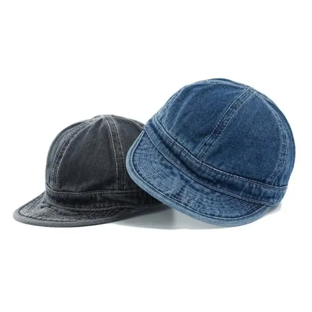 moda-retro-denim-bone-coroa-macia-aba-curta-viseira-chapeu-de-algodao-lavado-totalmente-fechado-sol-sombra-bone-unisex