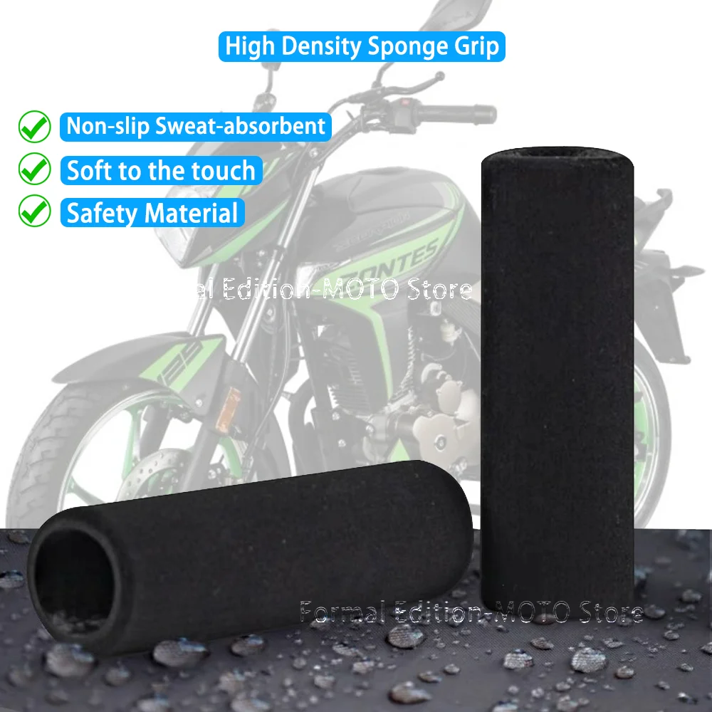 Sponge Grip Adventure Sports Motorcycle Handlebar Grips Anti Vibration for Zontes D350 350D E350 M125 M310 M350 V M 125 310 350