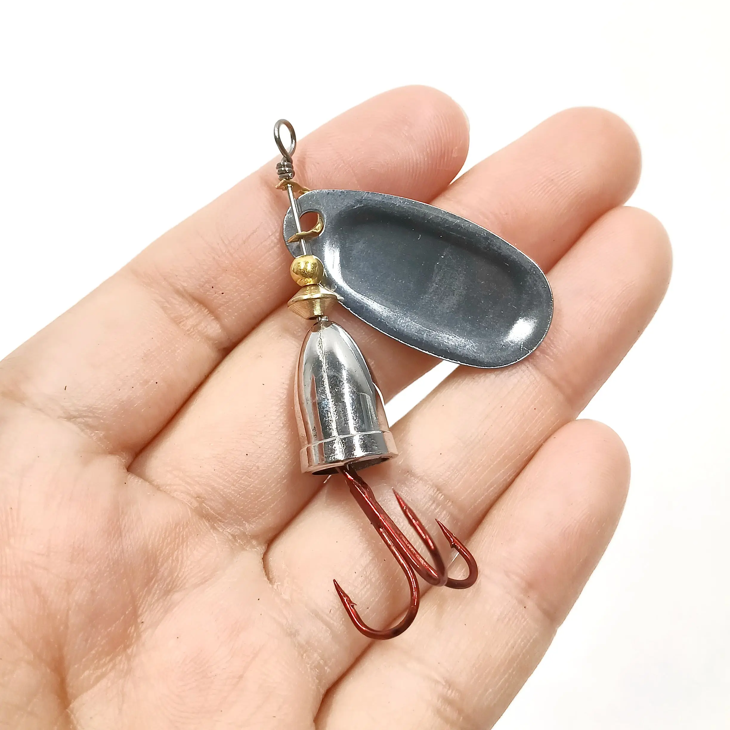 DUODUOYU Señuelos Spinner 7g 43mm – Trucha y Lucio - imagen 4