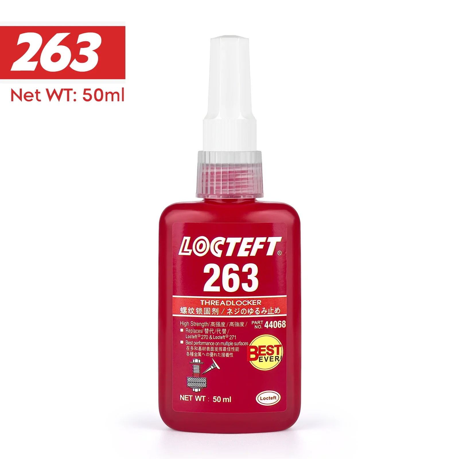 50 ml Schraubensicherung, Schraubenkleber, anaerober Schraubensicherung, Schraubenkleber, Anti-Lose-Gewindesicherungsmittel, anaerober Klebstoff, Dichtungsmasse