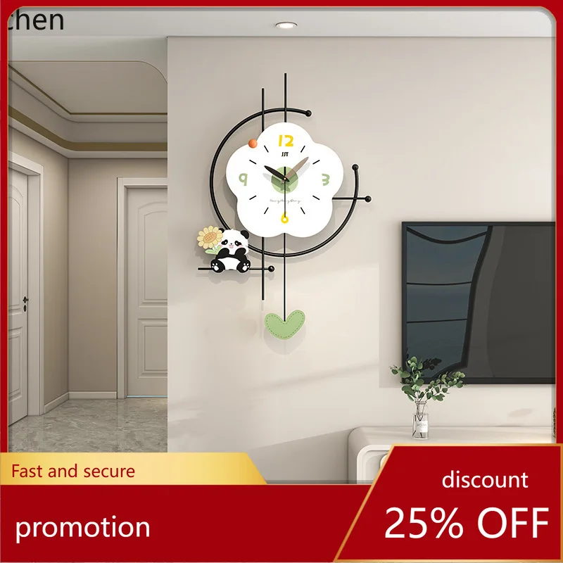 

ZML modern clock for the living room, simple and creative wall clock, high value, suitable for dining room and home decoration