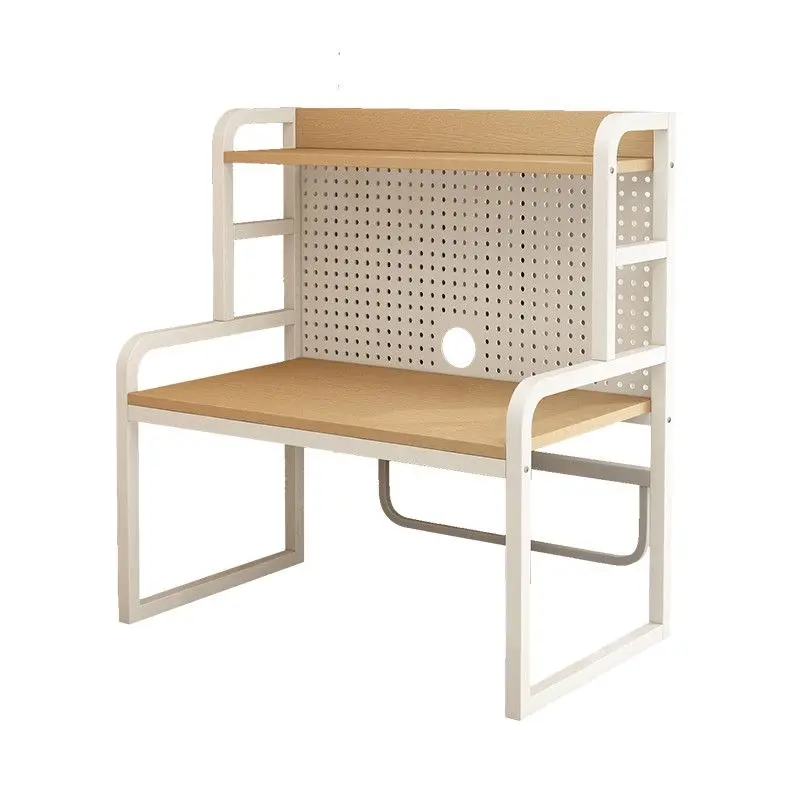 Dormitory bed table, hole board computer desk, bookshelf, dormitory integrated student dormitory study table