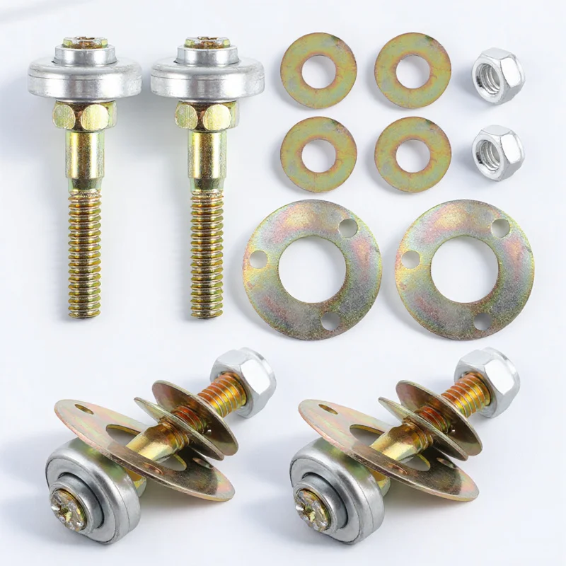 

4pcs M8X45Mm Furniture Connecting Fitting Sturdy Hardware Replacement Part Glider Screws Kits Furniture Bearing Accessories