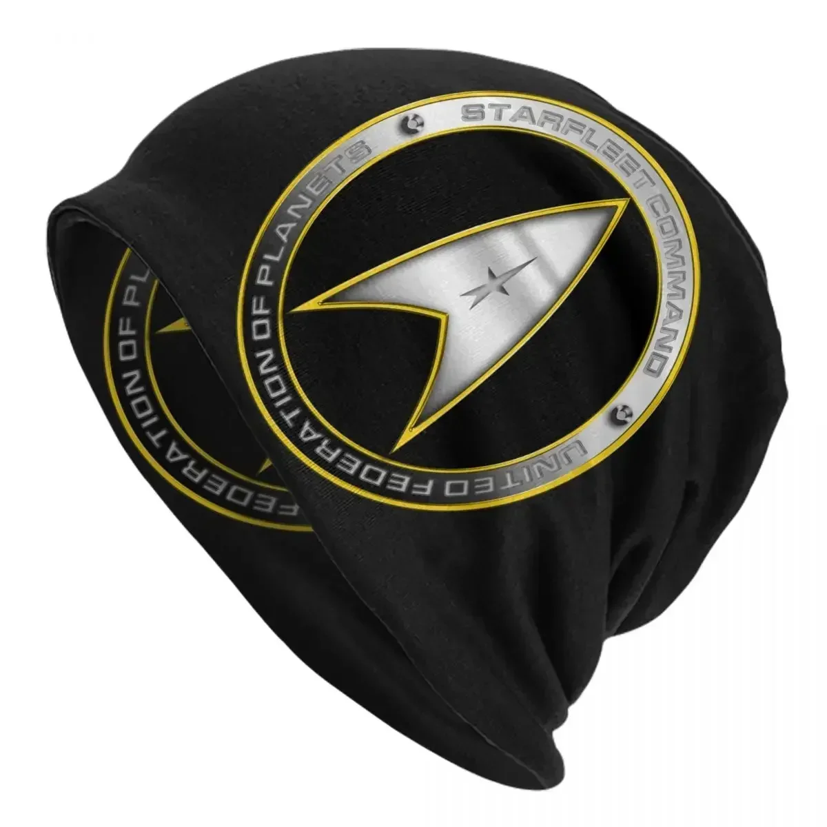 

Шапка с капюшоном Star Treks, вязаные шапки для мужчин и женщин, модные унисекс для взрослых, научная фантастика, сериал, теплые зимние шапки Skullies, шапки