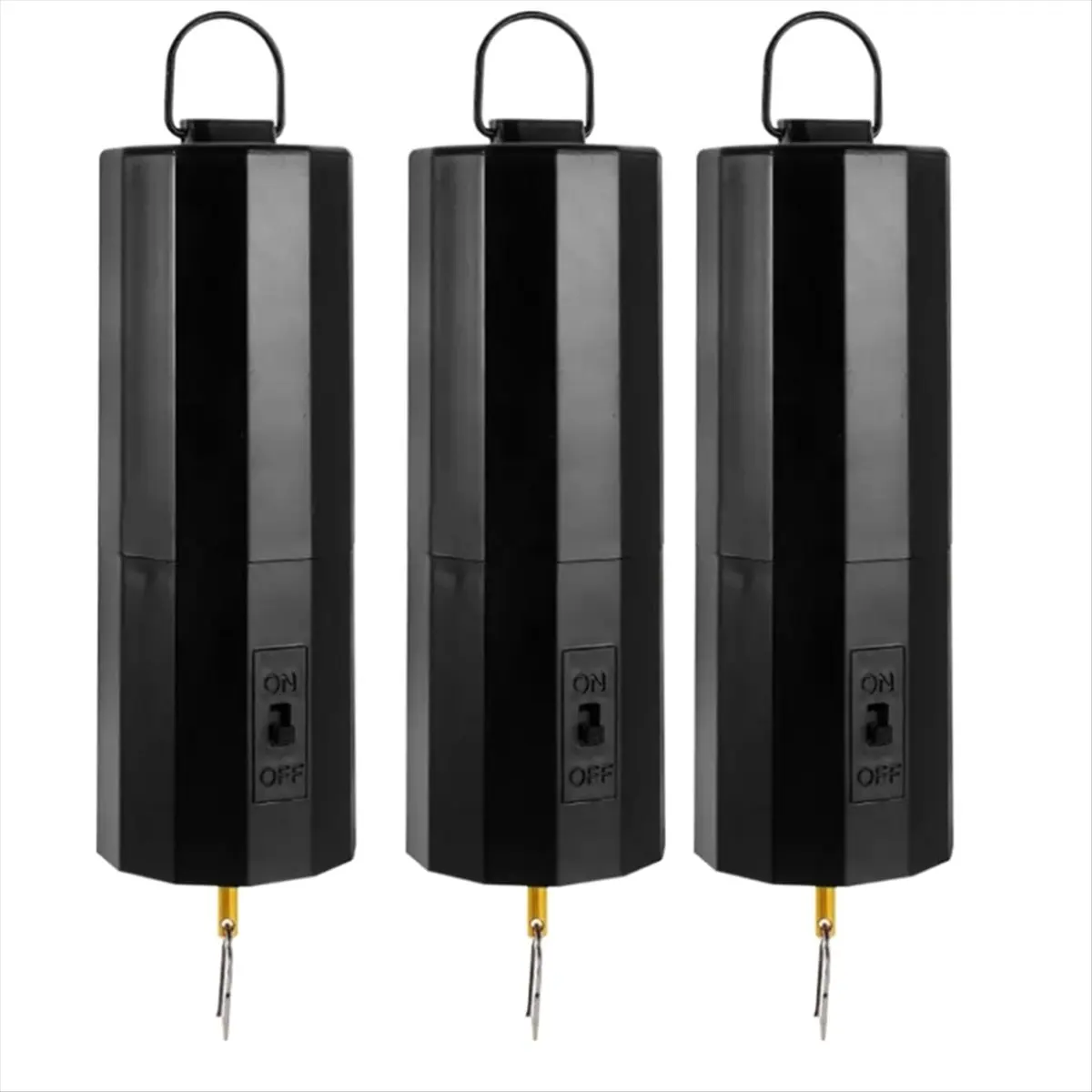 A72P Wind Spinner Motor 3PCS Plastic Hanging Disco Ball Motor Battery Operated Rotating Motor with Hanging Ring