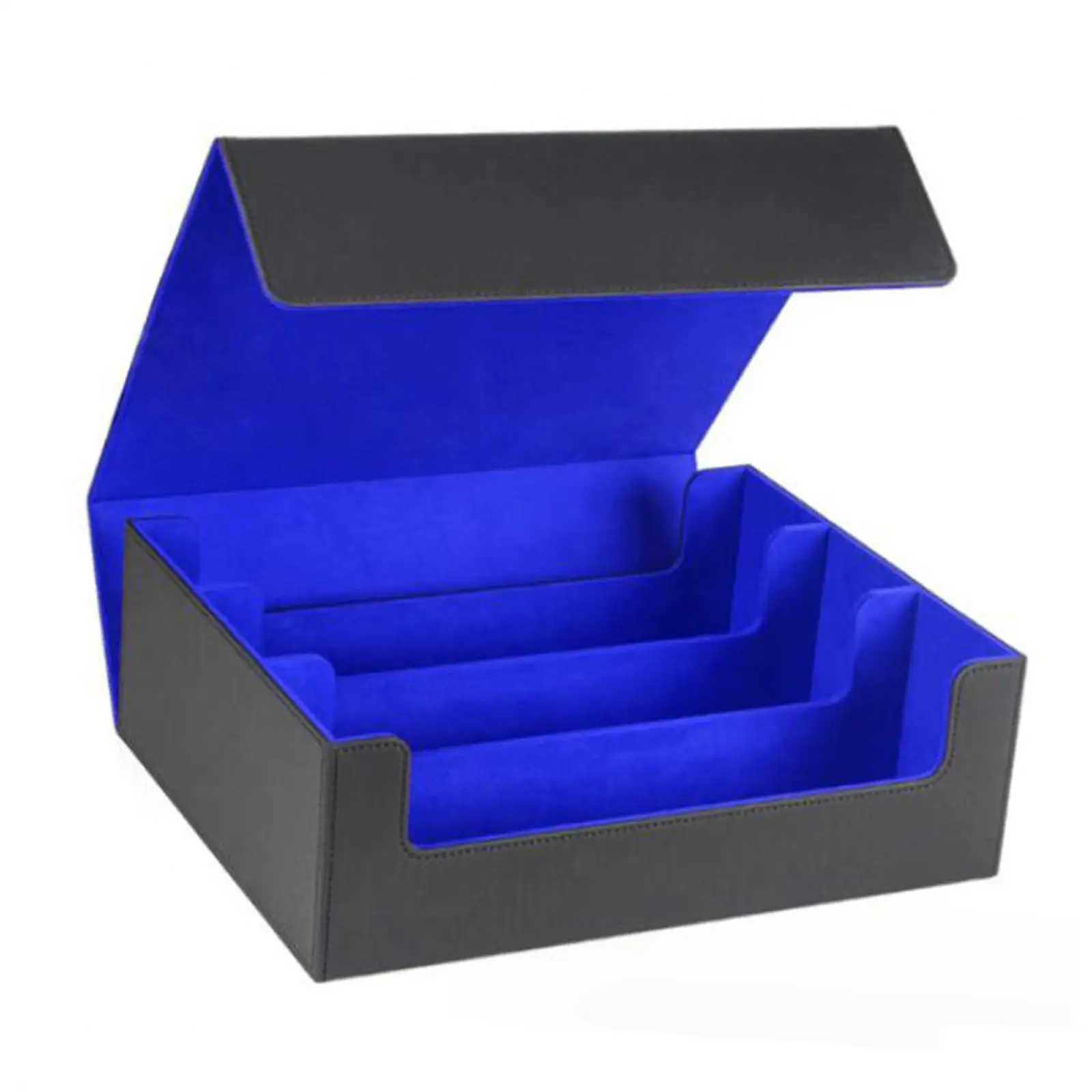 Waterproof Trading Cards Storage Box 1800 Cards PU Leather Deck Case Shockproof Holder for Gaming Card Collection