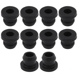 10Pcs RV Camper Car Stove Grommets Scratchproof Grates Grommet Kit Rubber Grommets Heat Resistant Grate Pad Replacement Part
