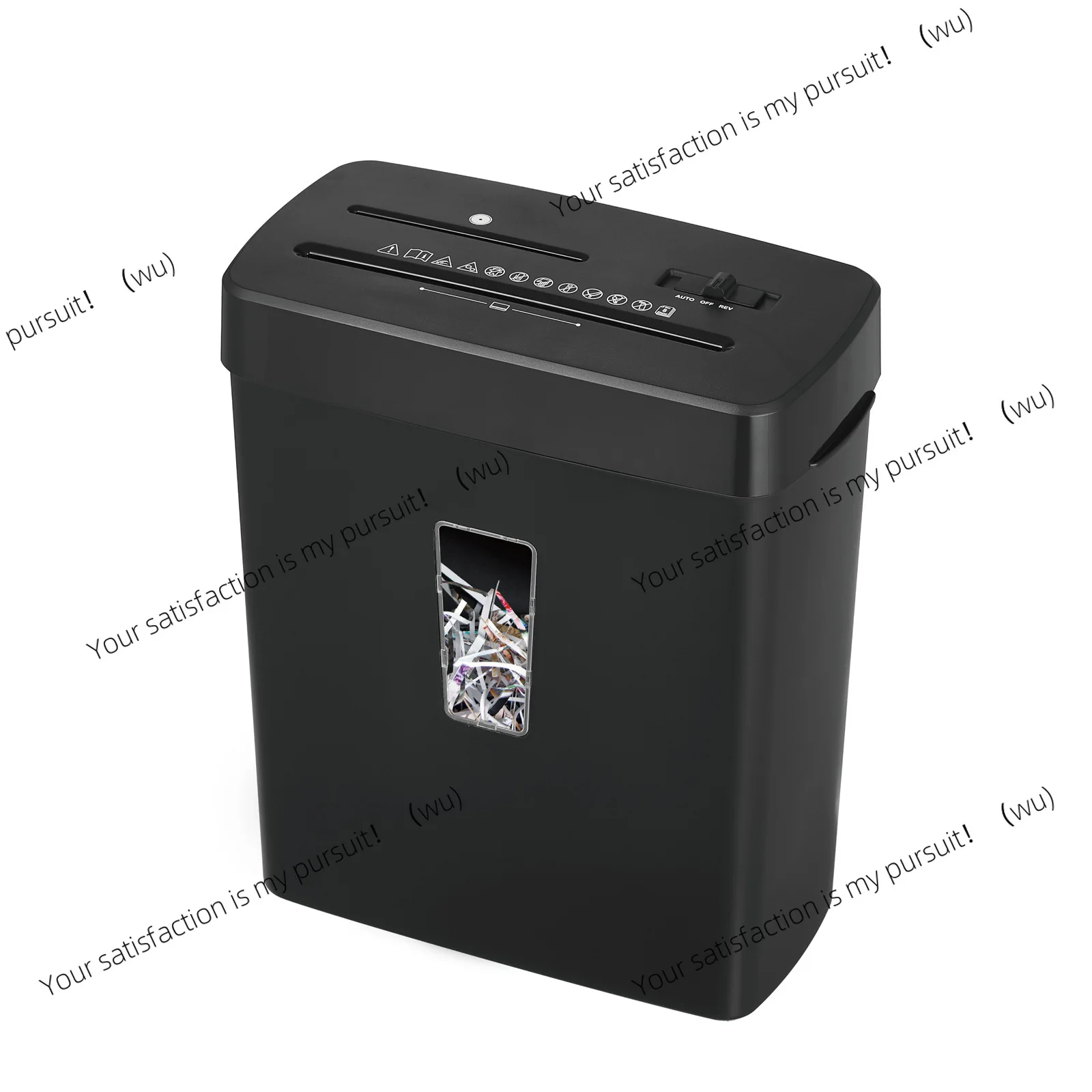 

CD222 shredder office 13L large capacity 4 level security level 8 sheets electric document shredder household