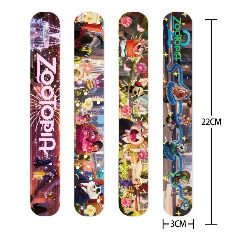 Zootopia fête d'anniversaire faveur enfants fête cadeau faveur timbre gifle Bracelets autocollants cadeaux sac porte-clés sacs en papier bébé douche