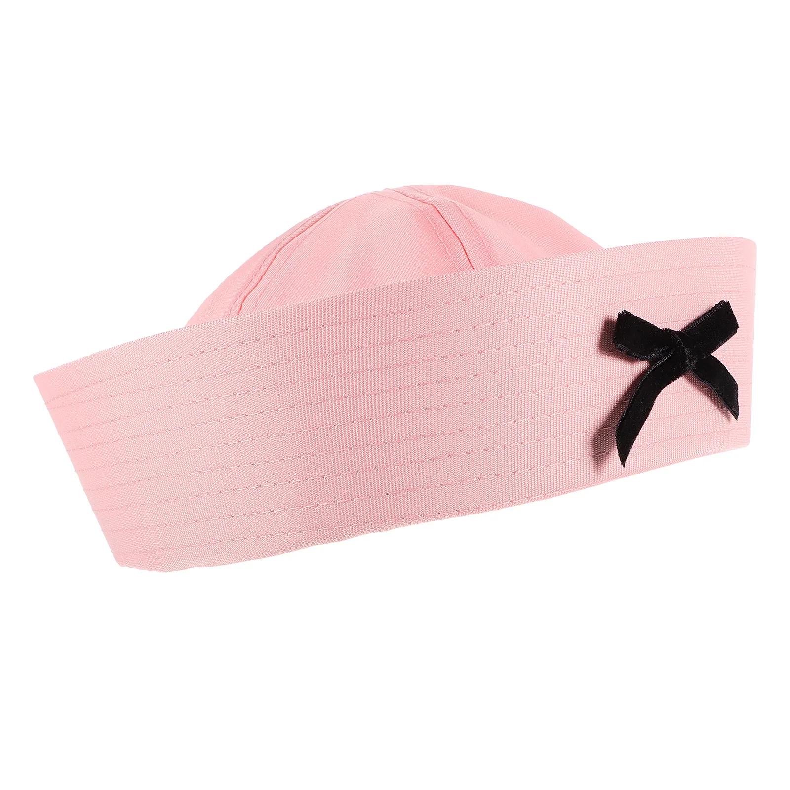 

Bowknot Sailor Blue 58cm Sailor Cosplay Hat For Outdoor Women Uniform Cosplay Decoration Outdoor Boat Hat Comfortable