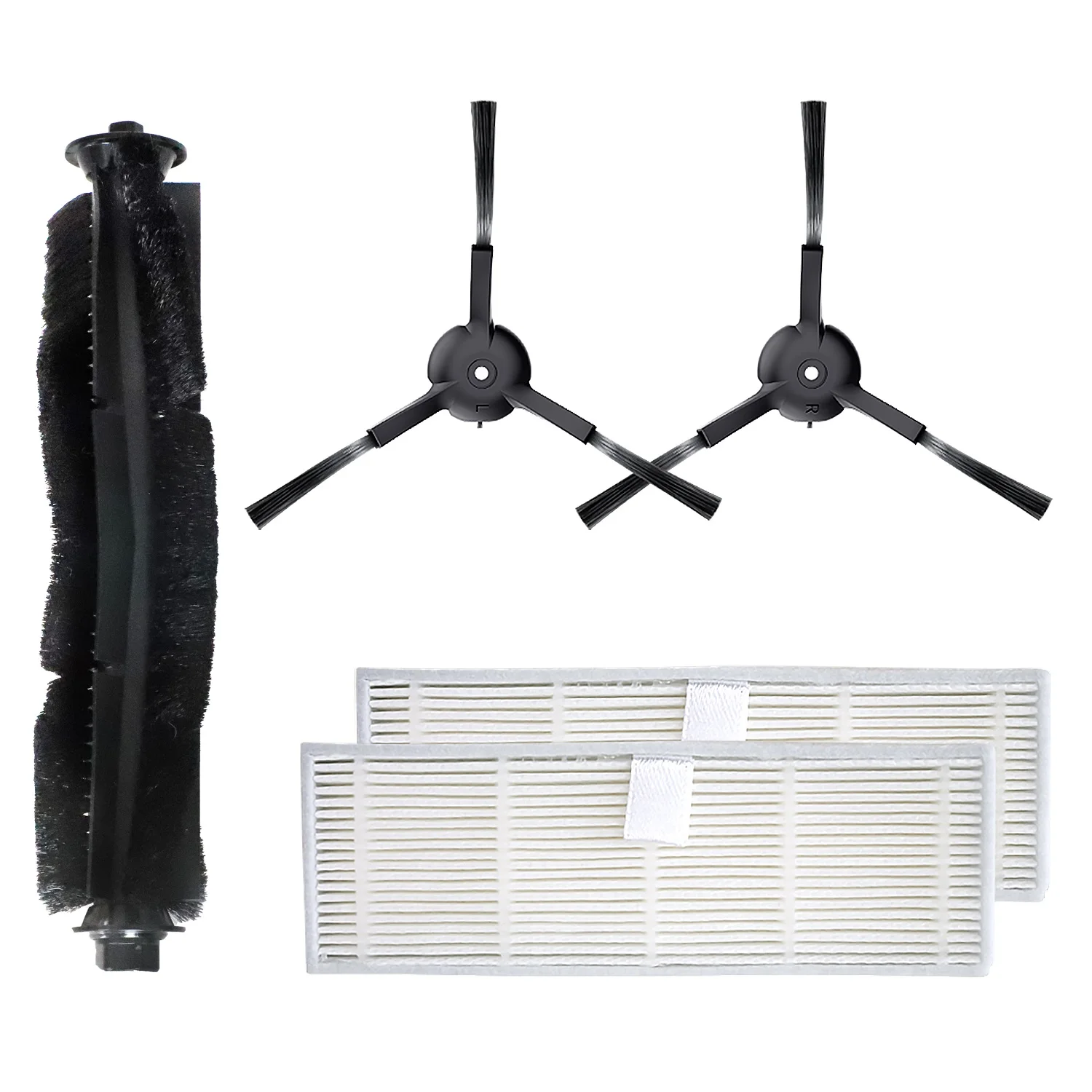 

ABYN-For Uoni HEAP Filter Side Brush Main Brush For Uoni V980 Plus Robot Vacuum Cleaner Replacement Parts Accessories
