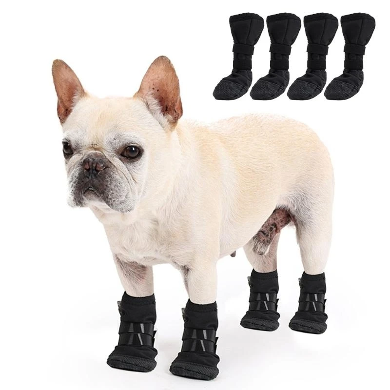 

Outdoor Dog Socks Protective Feet Cover Winter Dog Thick Grip Shoes for Outdoor Feet Cover Shoes Soles .Y5GA