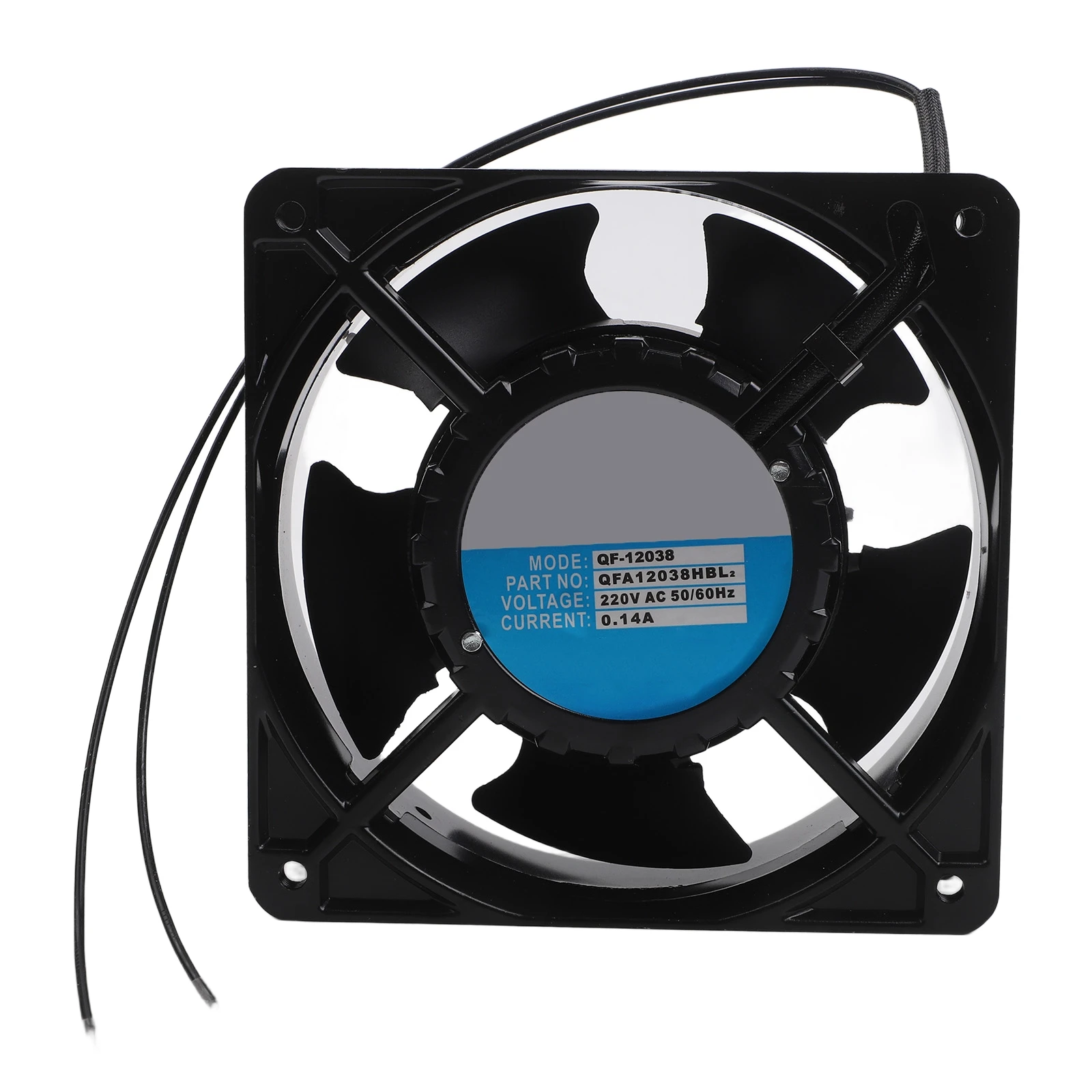 Metal Blade Axial Fan Engineered For Fireplace Cassette Insert Applications With Thermal Durability And Steady Warm Air Delivery