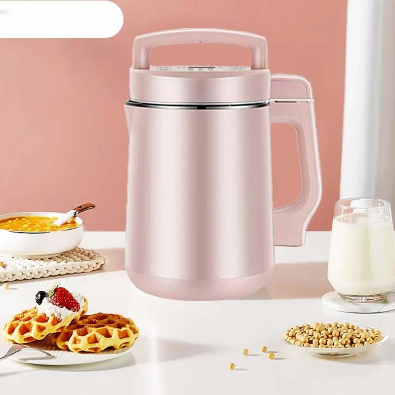 

Soybean Milk Machine Wall Breaking Machine Multifunctional Filter-free Pink 1.6L Filter-free Large Capacity Household