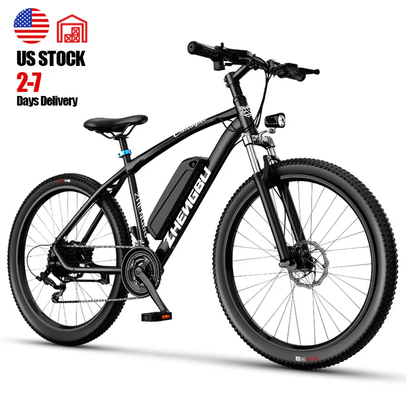 

M6 USA Warehouse Stock Cheap 26 Inch Adult Full Suspension Electric Mountain Bicycle Bike