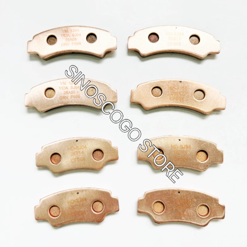 

Original Front Rear Brake Pads Kit 8PCS For Segway SGW S600 ATV Snarler AT6 ATV570 Snarler T3B A03E11120001/A03E11320001