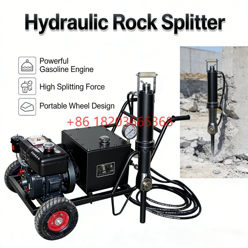 

Индивидуальная премиальная электрическая машина для раскалывания камня, дробилка для камня, раскалыватель камня для карьеров