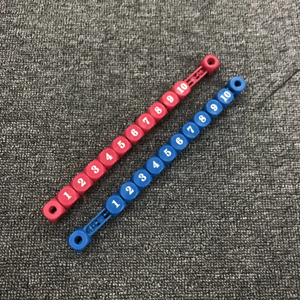 

2 шт. счетчиков очков для настольного футбола, легкие и компактные, удобные для переноски, точные устройства для подсчета очков для использования в помещении.