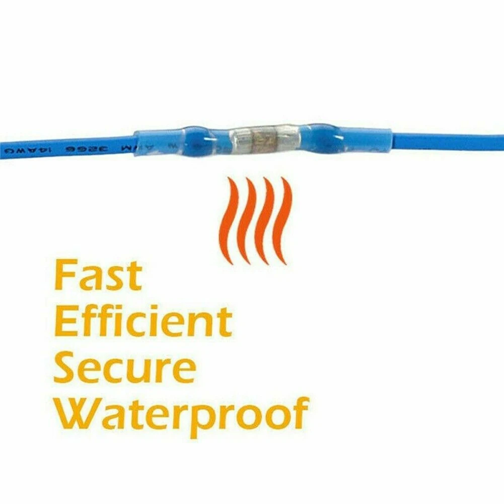 Drahtstoßklemmen, verzinnte Kupfer-Lötdichtung, Drahtverbinder mit wärmeschrumpfbaren Hülsen, 50 bis 800 Stück, Kits verfügbar