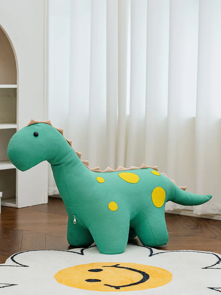 

Cute Dinosaur Stool Nordic Furniture Mobile Modern Living Room Chairs Creative Animal Seat Cartoon Small Chair Low Stools