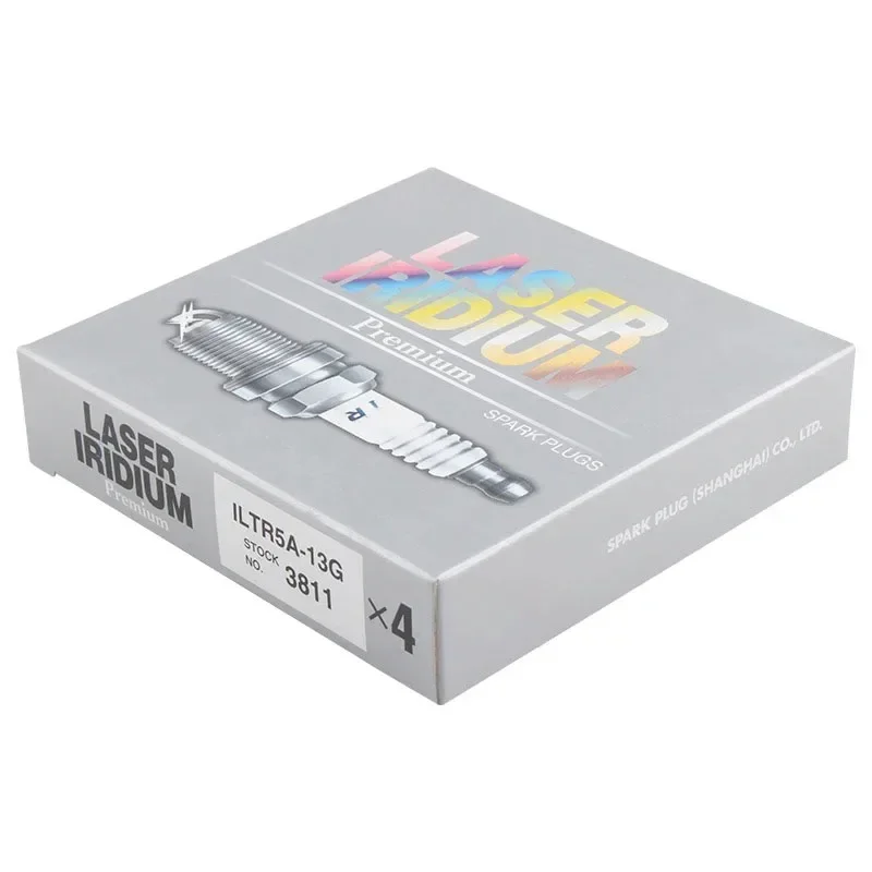 4PCS ILTR5A13G 3811 Iridium Spark Plug For Mazda M3 M5 M6 CX-7 Ford Tribute Lincoln ILTR5A13G Car Accessories