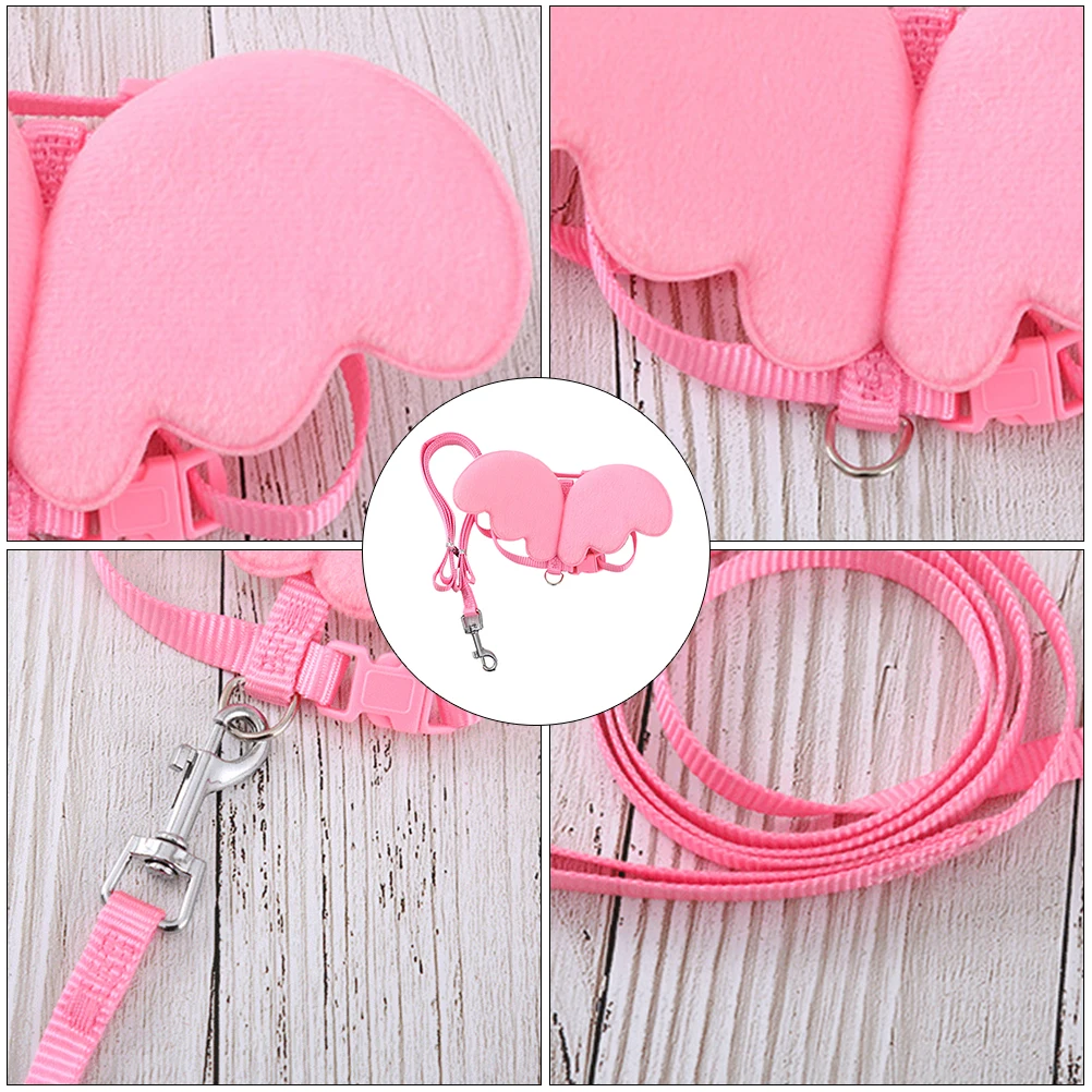 

Pet Duck Goose Leash Walking Harness Rope Pink Chick Nylon Material Dog Outdoor Durability Fashion Pet Supplies